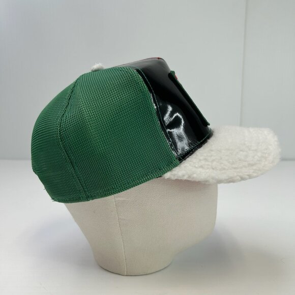 The Farm Hat Men Snap Back Naughty Spell Out List Dog Santa Fluffy Hype Core Cap - Picture 7 of 16